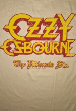Ozzy Osbourne Logo Ultimate Sin T-Paita