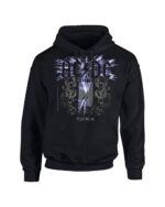 Ac/Dc Plug Me In Black Men Hoodie Huppari