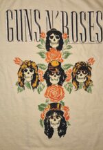 Guns N´Roses Rose Cross T-Paita