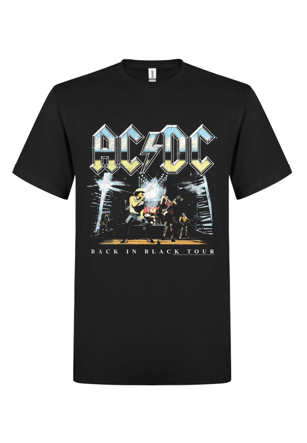 AC/DC Back In Black Tour T-Paita