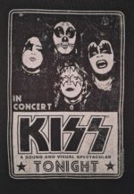 Kiss - Concert poster College