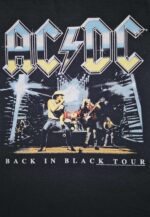 AC/DC Back In Black Tour T-Paita