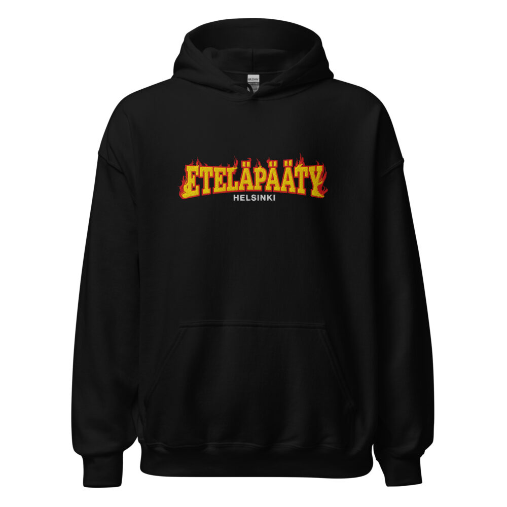 Eteläpääty – Liekkilogo, Huppari