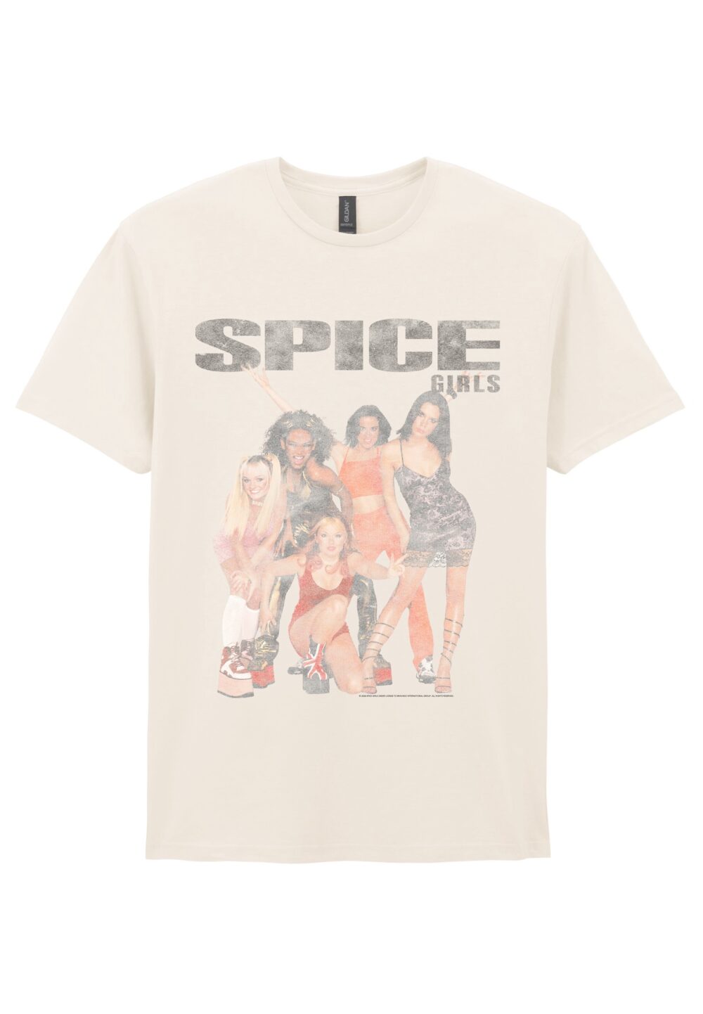 Spice Girls Squad Vintage T-Paita