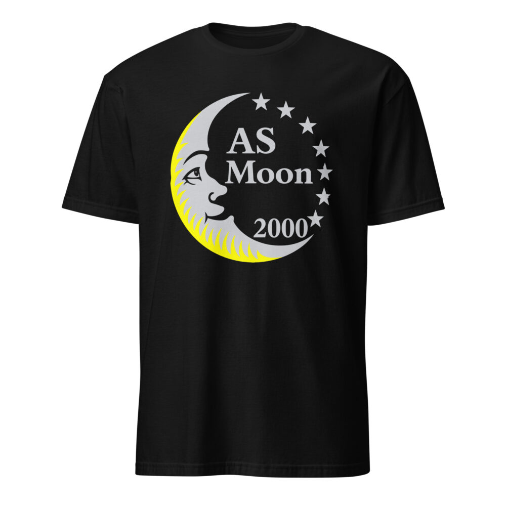 AS Moon – Crest Musta, T-paita